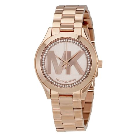 michael kors 3549|Michael Kors Mini Slim Runway Stainless Steel Watch.